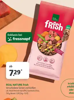 Fressnapf Real nature frisch Angebot