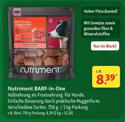 Fressnapf Nutriment barf-in-one Angebot