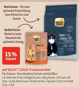 Fressnapf Select gold adult hair & skin geflügel & lachs Angebot