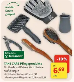 Fressnapf Take care fellkamm bambus Angebot