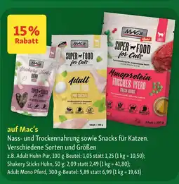 Fressnapf Mac's shakery sticks huhn Angebot