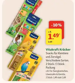 Fressnapf Vitakraft kräcker Angebot