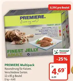 Fressnapf Premiere multipack Angebot