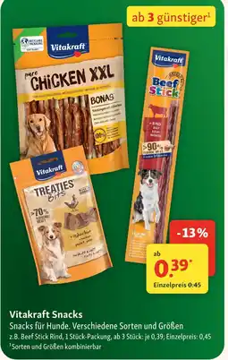Fressnapf Vitakraft snacks Angebot