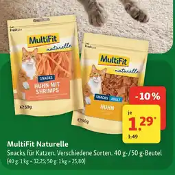 Fressnapf Multifit naturelle 40 g-beutel Angebot