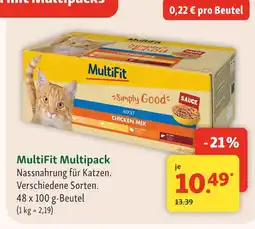 Fressnapf Multifit multipack nassnahrung Angebot