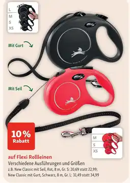 Fressnapf Flexi new classic mit seil Angebot