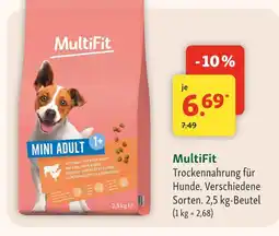 Fressnapf Multifit trockenahrung für hunde Angebot