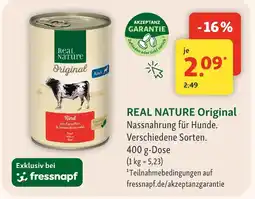 Fressnapf Real nature original Angebot