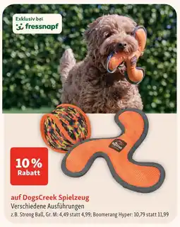 Fressnapf Dogscreek strong ball Angebot