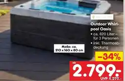 Netto Marken-Discount Artsauna outdoor whirlpool oasis Angebot