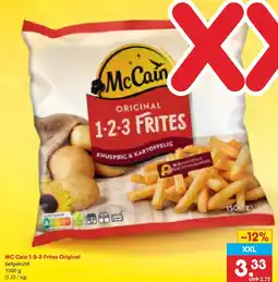 Netto Marken-Discount Mccain 1-2-3 frites original Angebot