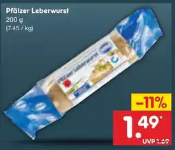 Netto Marken-Discount Leberwurst Angebot