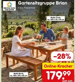 Netto Marken-Discount Prestige home gartensitzgruppe brian Angebot