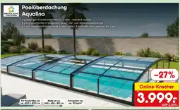 Netto Marken-Discount Prestige home living outdoor poolüberdachung aqualina Angebot
