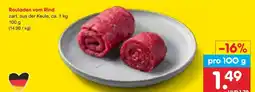 Netto Marken-Discount Rouladen vom rind Angebot