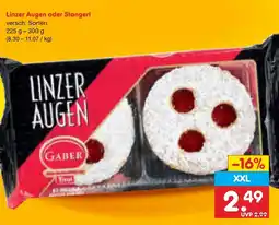 Netto Marken-Discount Gaber linzer augen oder stangerl Angebot