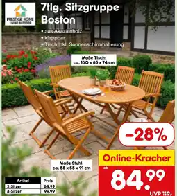 Netto Marken-Discount Prestige home living outdoor 2-sitzer Angebot