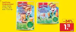 Netto Marken-Discount Ferdi fuchs kinder sortiment Angebot