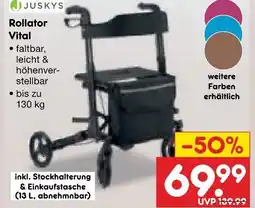 Netto Marken-Discount Juskys rollator vital Angebot