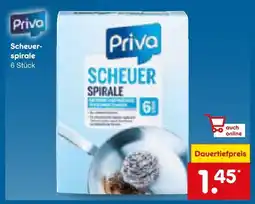 Netto Marken-Discount Priva scheuerspirale Angebot