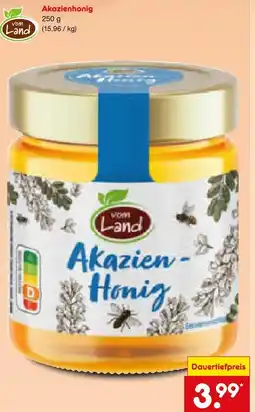 Netto Marken-Discount Vom land akazienhonig Angebot