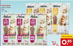 Netto Marken-Discount Attica katzensticks Angebot