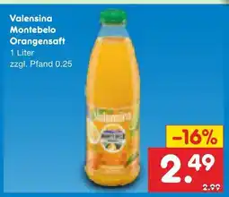 Netto Marken-Discount Valensina montebelo orangensaft Angebot