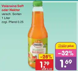 Netto Marken-Discount Valensina saft Angebot