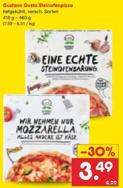 Netto Marken-Discount Gustavo gusto steinofenpizza Angebot