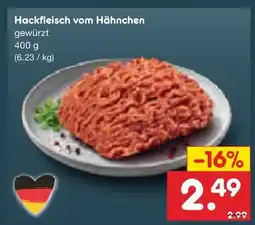 Netto Marken-Discount Hackfleisch vom hähnchen Angebot