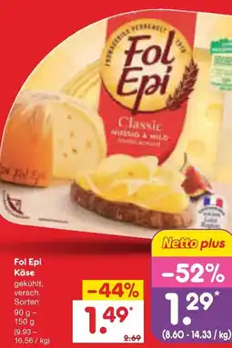 Netto Marken-Discount Fol epi käse Angebot