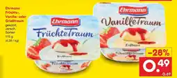 Netto Marken-Discount Ehrmann früchtetraum Angebot