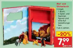 Netto Marken-Discount Mal- und stickerbuch Angebot