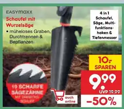 Netto Marken-Discount Easymaxx schaufel mit wurzelsäge Angebot