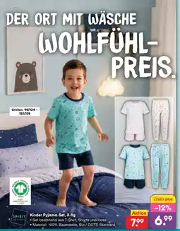 Netto Marken-Discount Kinder pyjama-set, 3-tlg Angebot