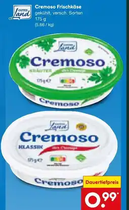 Netto Marken-Discount Gutes land cremoso frischkäse Angebot