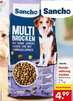 Netto Marken-Discount Sancho hundenahrung trocken Angebot