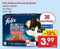 Netto Marken-Discount Felix katzennahrung mutipack Angebot