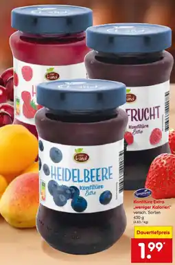 Netto Marken-Discount Mild land konfitüre extra „weniger kalorien“ Angebot