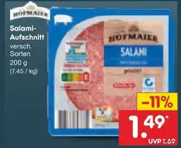 Netto Marken-Discount Salami-aufschnitt Angebot
