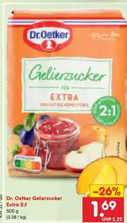 Netto Marken-Discount Dr. oetker gelierzucker extra 2:1 Angebot