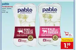 Netto Marken-Discount Pablo hundenahrung Angebot