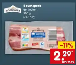 Netto Marken-Discount Hofmaier bauchspeck Angebot