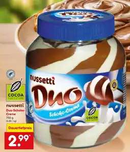 Netto Marken-Discount Nussetti duo-schoko-creme Angebot