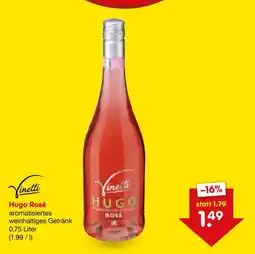 Netto Marken-Discount Vinetti hugo rosé Angebot