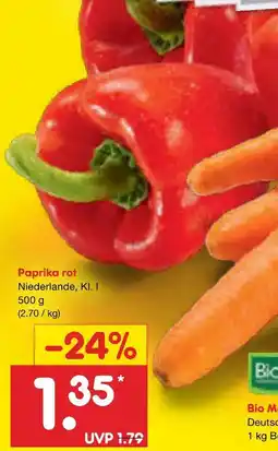 Netto Marken-Discount Paprika rot Angebot