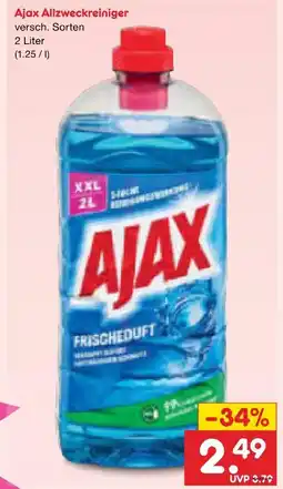 Netto Marken-Discount Ajax allzweckreiniger Angebot