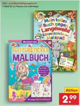 Netto Marken-Discount Mal- und beschäftigungsbuch Angebot