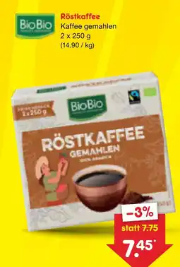 Netto Marken-Discount Biobio röstkaffee Angebot
